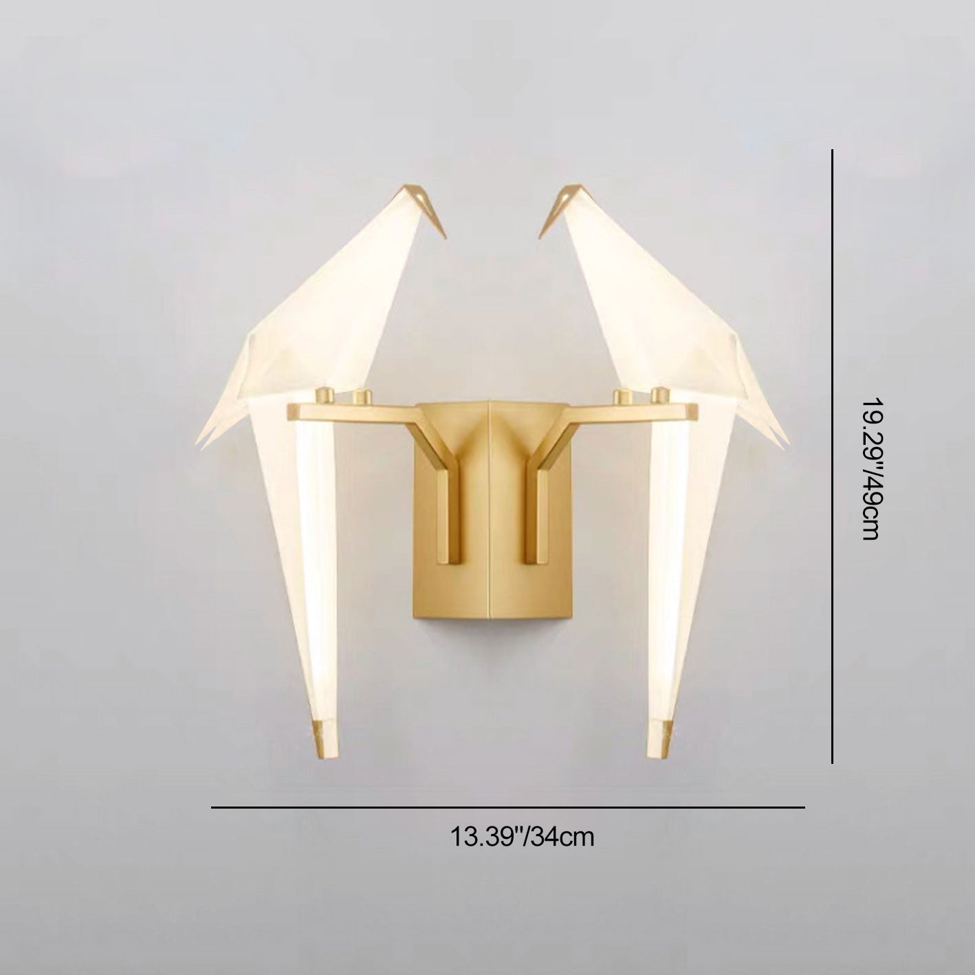 Modern Creative Thousand Paper Cranes LED Wall Sconce Lamp