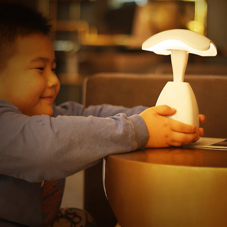 Creative Mushroom ABS LED Touch Eye Protection Desk Lamp