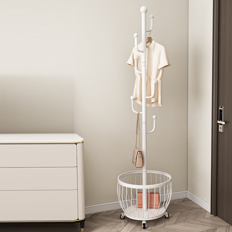 خزانة تخزين متحركة من الفولاذ الكربوني بأربعة أقطاب وستة أقطاب لغرفة النوم، مصنوعة من فرع شجرة بتصميم آرت ديكو حديث