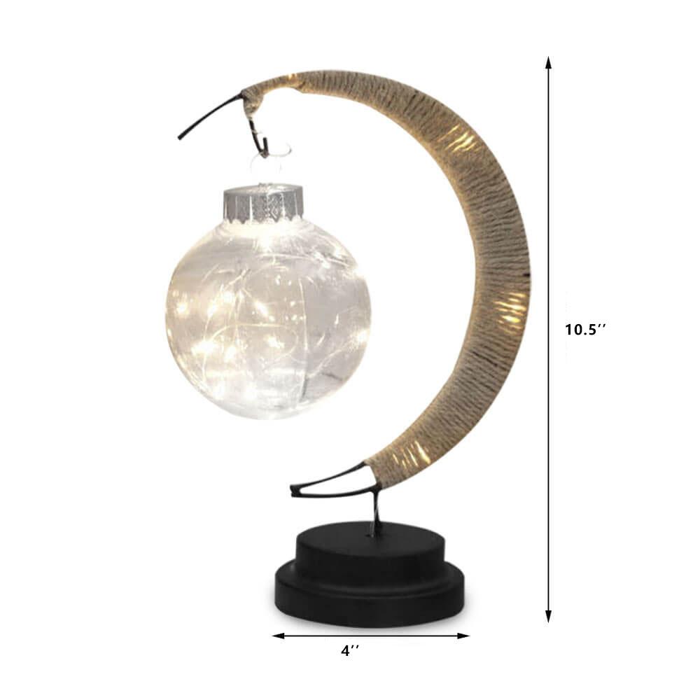 Wishing Ball Moon LED Night Light Decoration Table Lamp