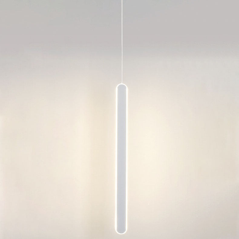 مصباح LED معلق حديث وبسيط مزود بخط واحد