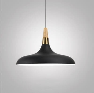 Iron Lampshade Colorful 1-Light Adjustable Length Single Dome Pendant Light