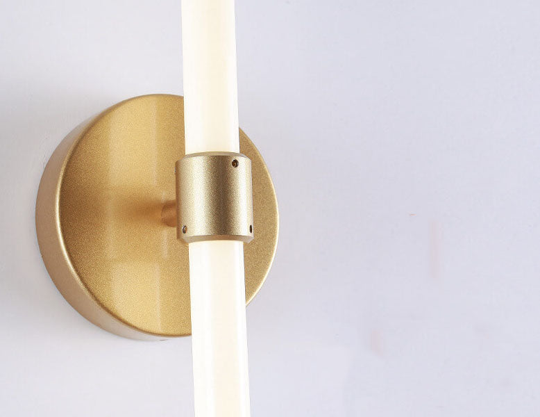 Modern Minimalist Tube Acrylic 1-Light LED Wall Sconce Lamp