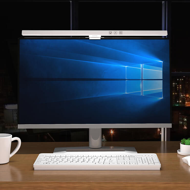 Computer Laptop Monitor Anti Blue Light E-Reading LED USB Screen Lamp