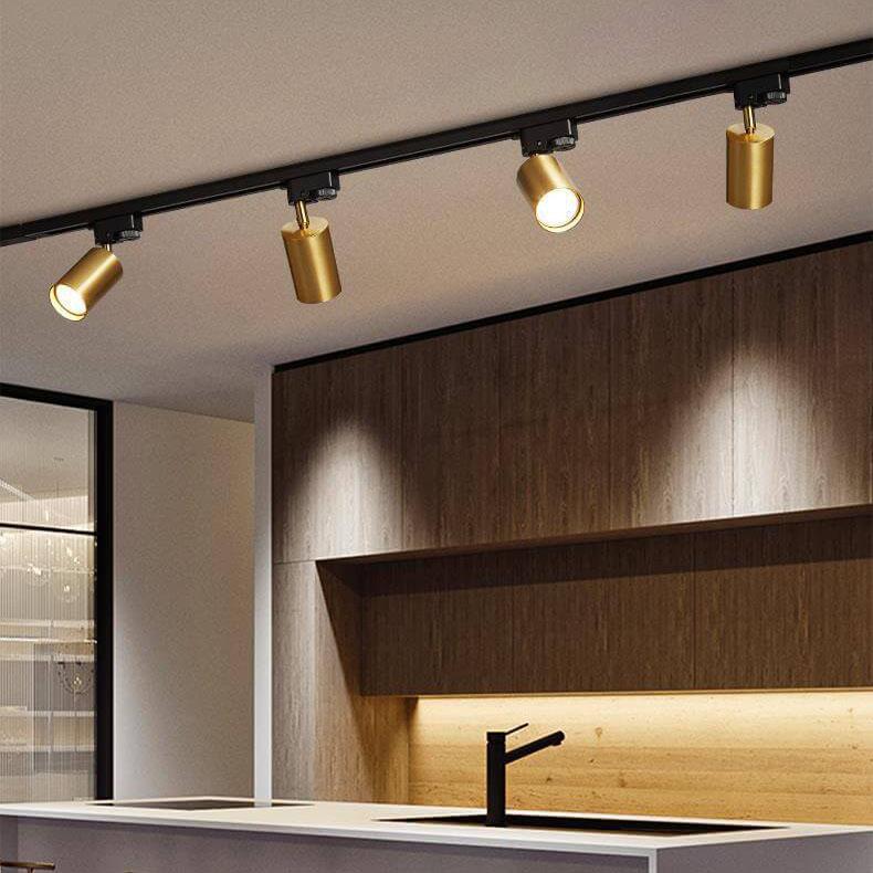 Modern Tubular Track Lighting 3/4/5 Light LED Flush Mount Lighting