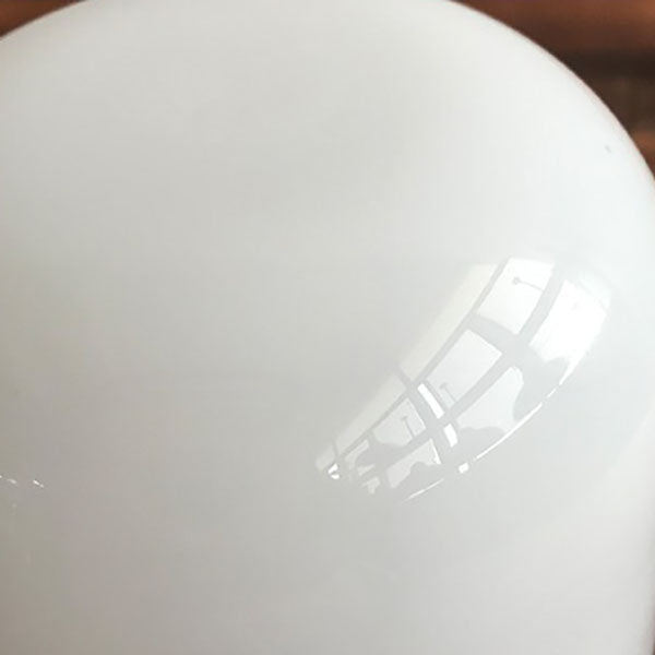 مصباح حائطي صناعي نورديك زجاجي حديدي بضوء واحد