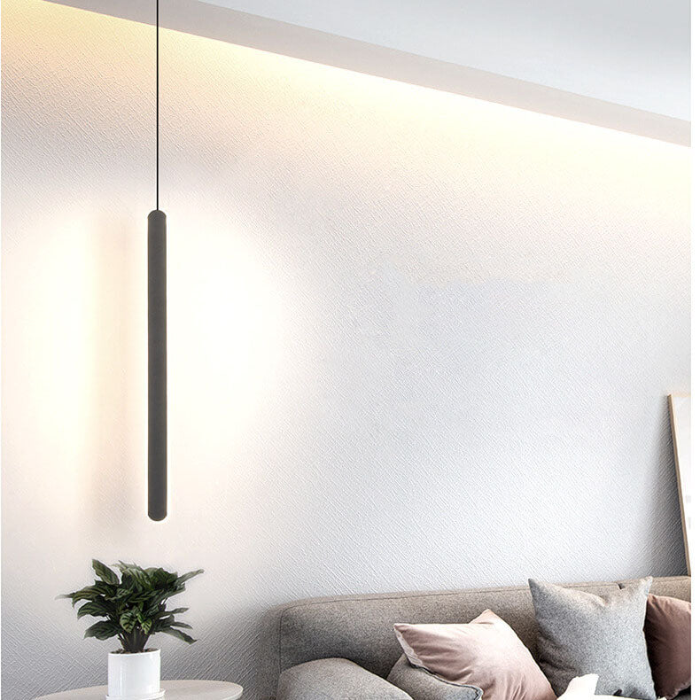 مصباح LED معلق حديث وبسيط مزود بخط واحد
