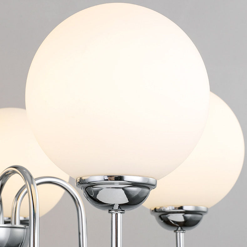 Modern Minimalist Vintage Round Ball 3/5/6/8-Light Island Light Chandelier