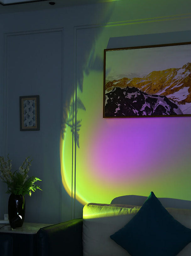 Sunset Lamp Vibes Sunset Projection Lamp Rotatable Table Lamp