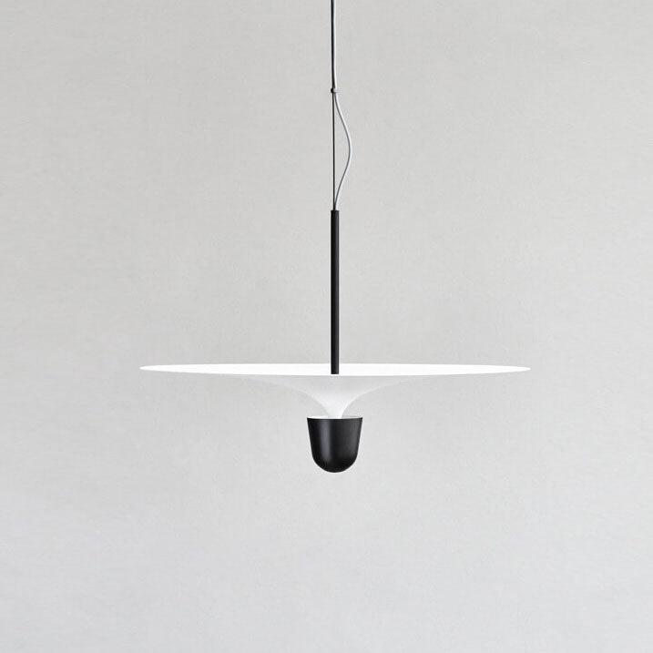 مصباح LED دائري معلق من الأكريليك بتصميم إبداعي حديث