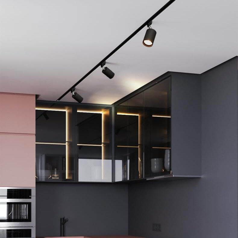 Modern Tubular Track Lighting 3/4/5 Light LED Flush Mount Lighting