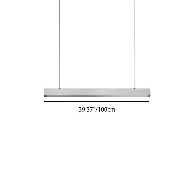 Adjustable Magnetic LED Track Lighting - Minimalist Linear Pendant Light For Home Office
