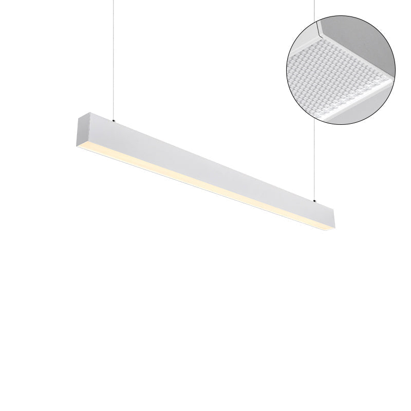 Strip Eye-Care Deep Anti-Glare LED Pendant Light - Minimalist Linear Pendant Light For Home Office