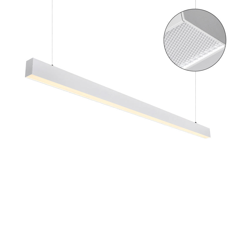 Strip Eye-Care Deep Anti-Glare LED Pendant Light - Minimalist Linear Pendant Light For Home Office