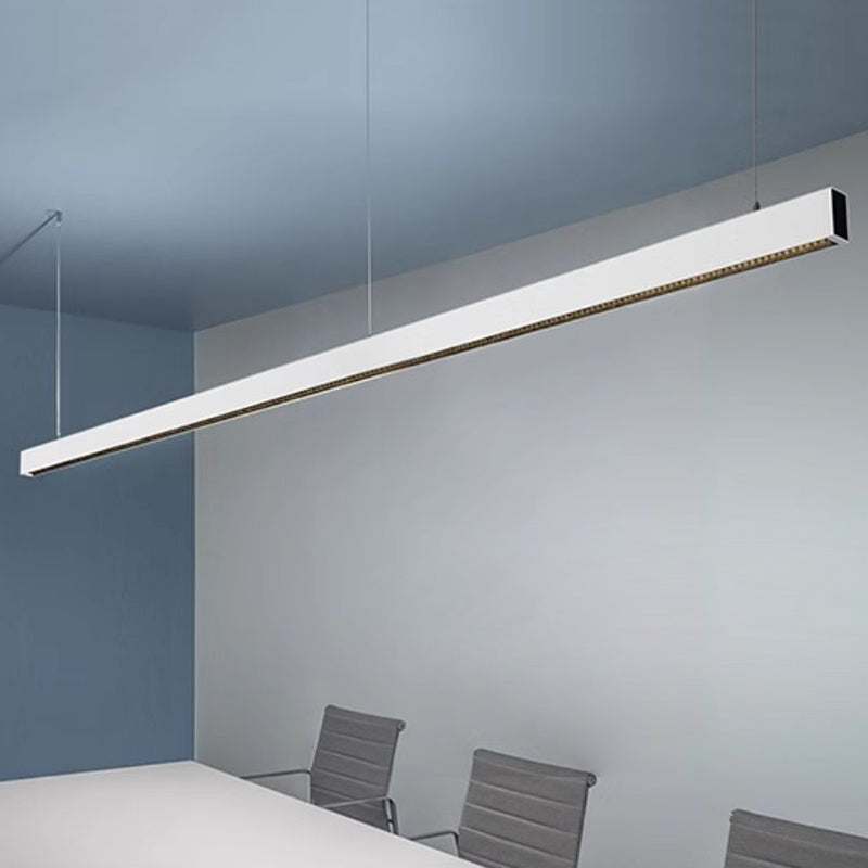 Strip Eye-Care Deep Anti-Glare LED Pendant Light - Minimalist Linear Pendant Light For Home Office