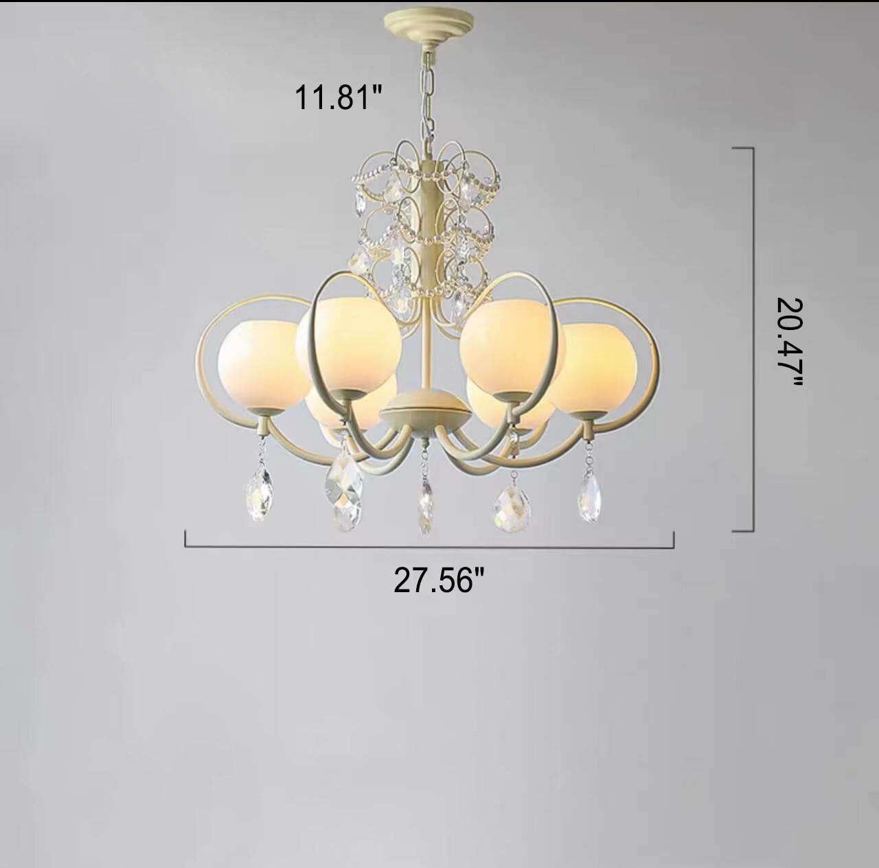French Style Light Luxury Retro Court 6/8 Light Chandeliers