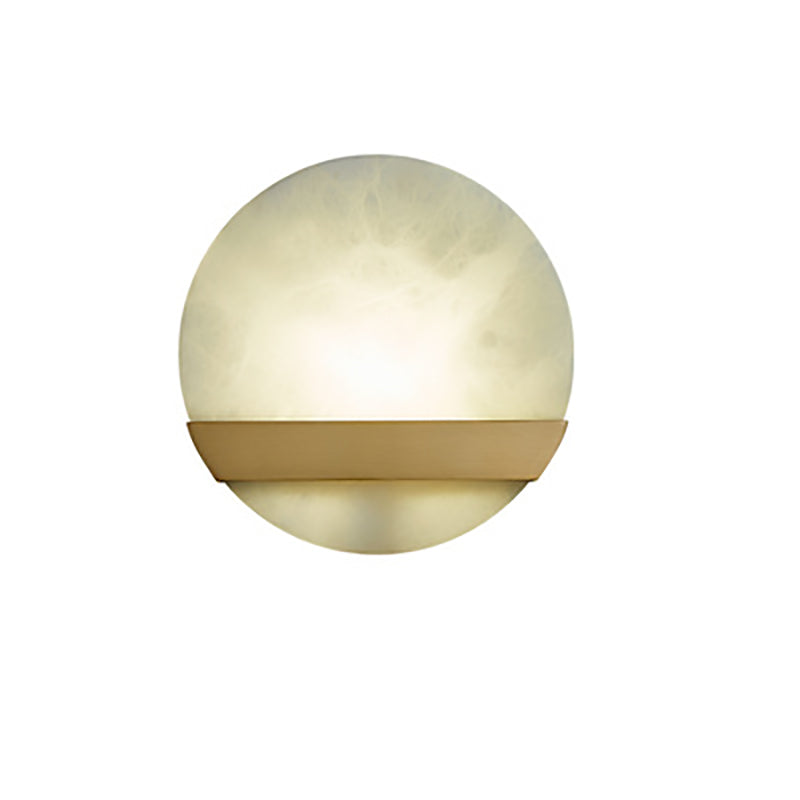 مصباح حائط LED دائري الشكل على شكل حرف V فاخر معاصر للممر