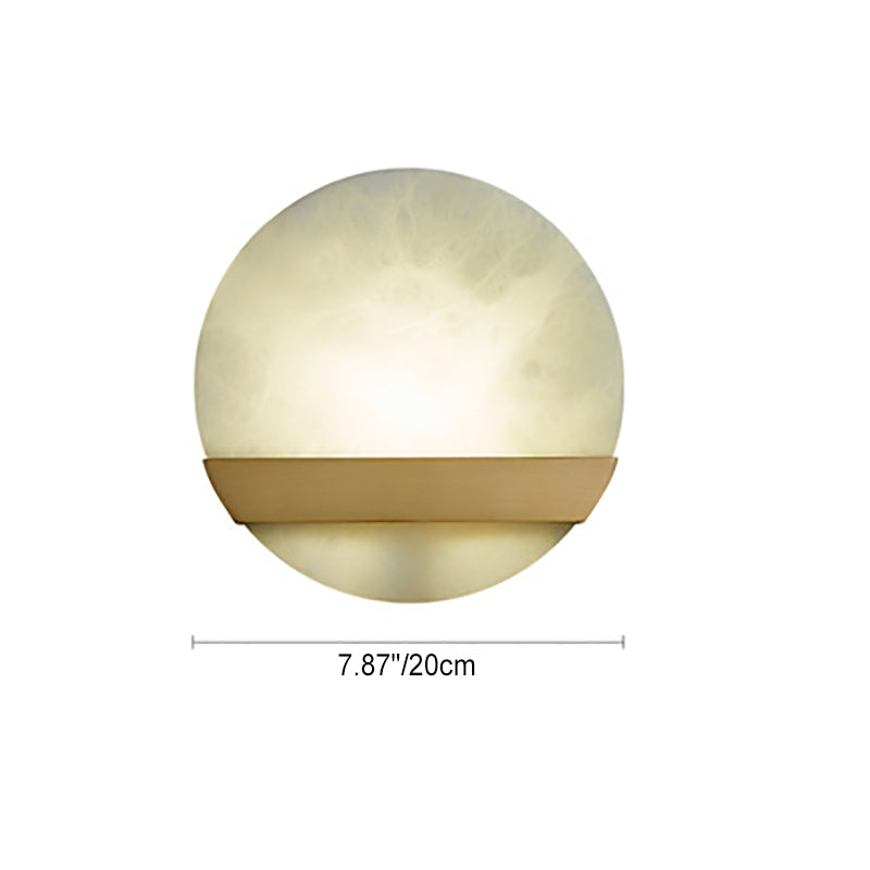 مصباح حائط LED دائري الشكل على شكل حرف V فاخر معاصر للممر