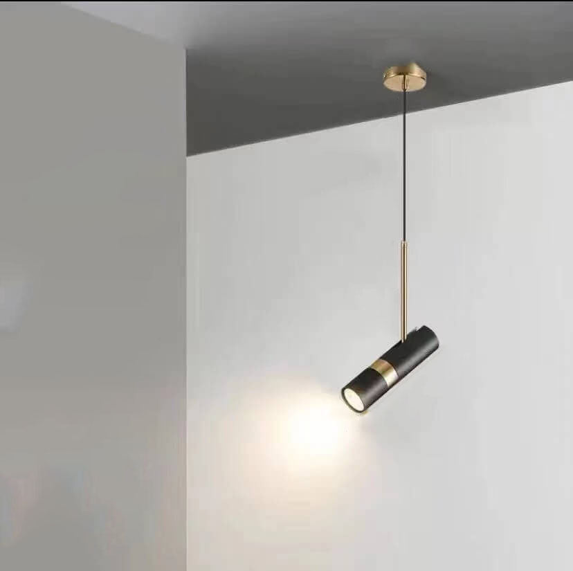 مصباح معلق LED كشاف من الحديد والألومنيوم الفاخر بإضاءة عصرية
