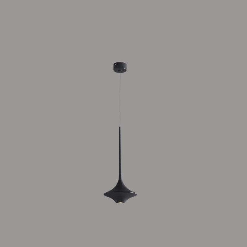 Modern Minimalist Solid Color Hardware Resin LED Pendant Light