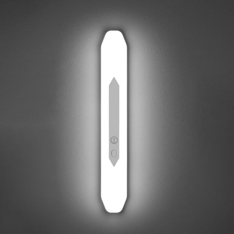 USB充電式人体誘導LEDナイトライト壁取り付け用燭台ランプ