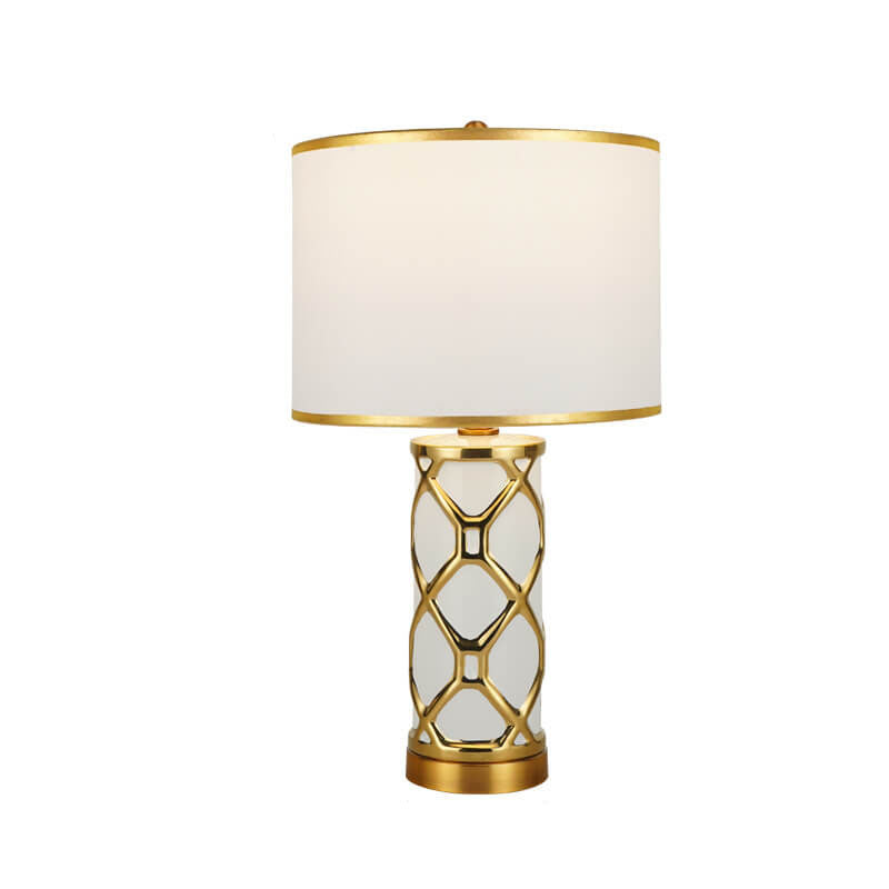 Nordic Light Luxury Ceramic 1-Light Table Lamp