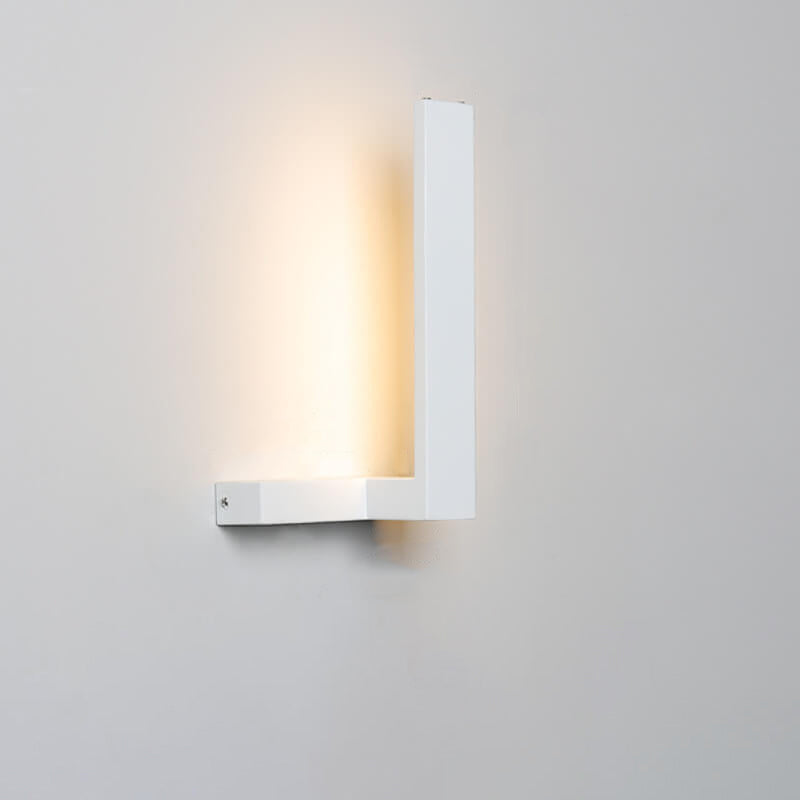 مصباح حائط LED مستطيل الشكل مصنوع من الحديد والأكريليك بتصميم عصري بسيط