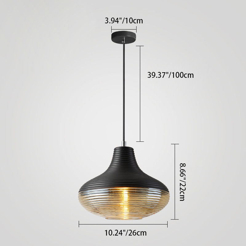 مصباح معلق إسكندنافي معاصر، أسطواني بيضاوي من الحديد والزجاج، بإضاءة واحدة، لغرفة المعيشة