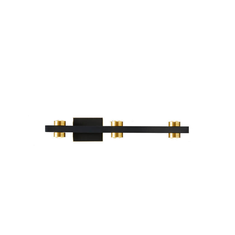 Modern Retro All Copper LED Vanity Light Wall Sconce Lamp