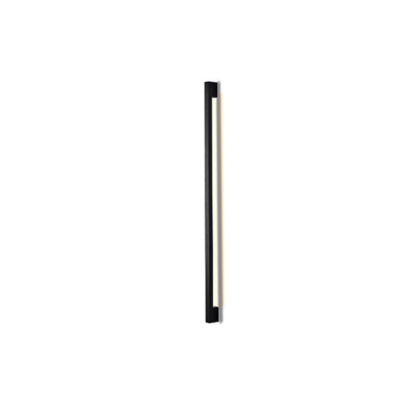 Modern Simplicity Long Strip Aluminum Silicone LED Wall Sconce Lamp