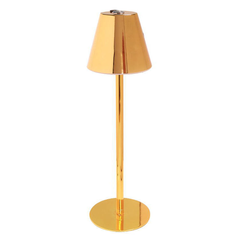 Modern Minimalist Solid Color Mushroom Hardware Plastic Rechargeable LED Night Light Table Lamp