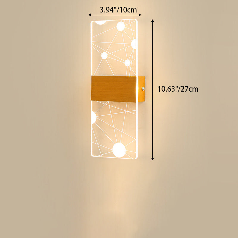 مصباح حائط LED عصري إبداعي على شكل مروحة من الأكريليك بتصميم عباد الشمس واليعسوب لغرفة المعيشة