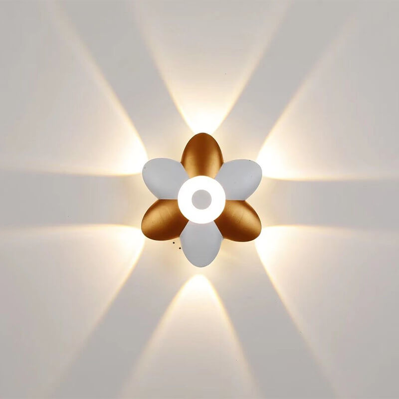 مصباح حائط LED مضيء من الألومنيوم بتصميم إبداعي حديث