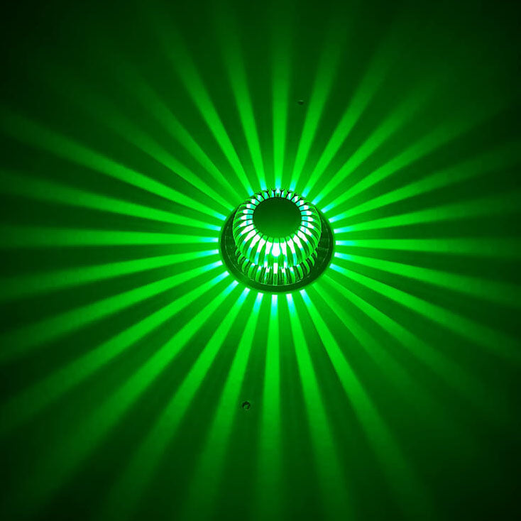 Modern Round Bird's nest Aluminum Colorful LED Wall Sconce Lamp