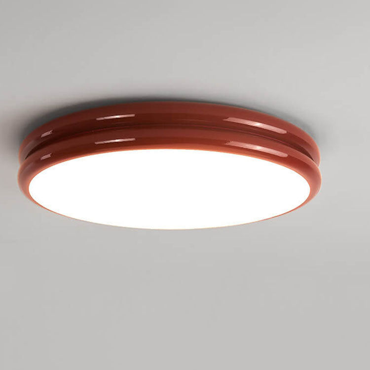 Modern Eye Care Children's Wrought Iron Round LED Flush Mount Lighting