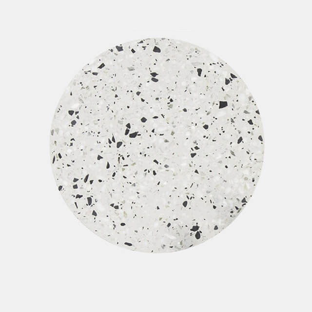 European Modern Round Textured Marble LED Wall Sconce Lamp
