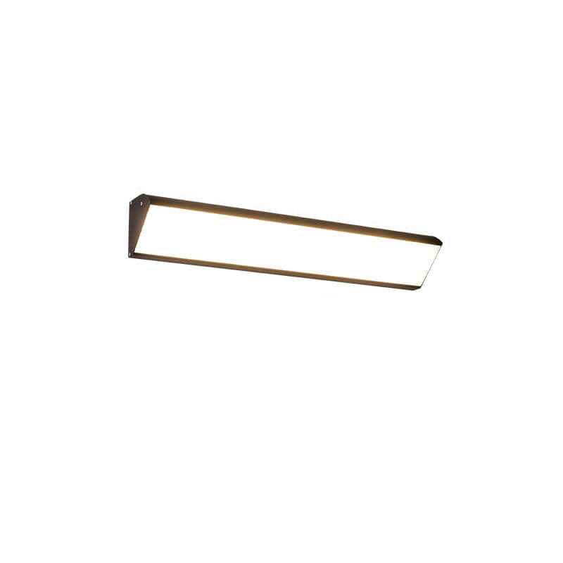 Modern Minimalist Aluminum Acrylic Waterproof Long Outdoor Indoor LED Wall Sconce Lamp