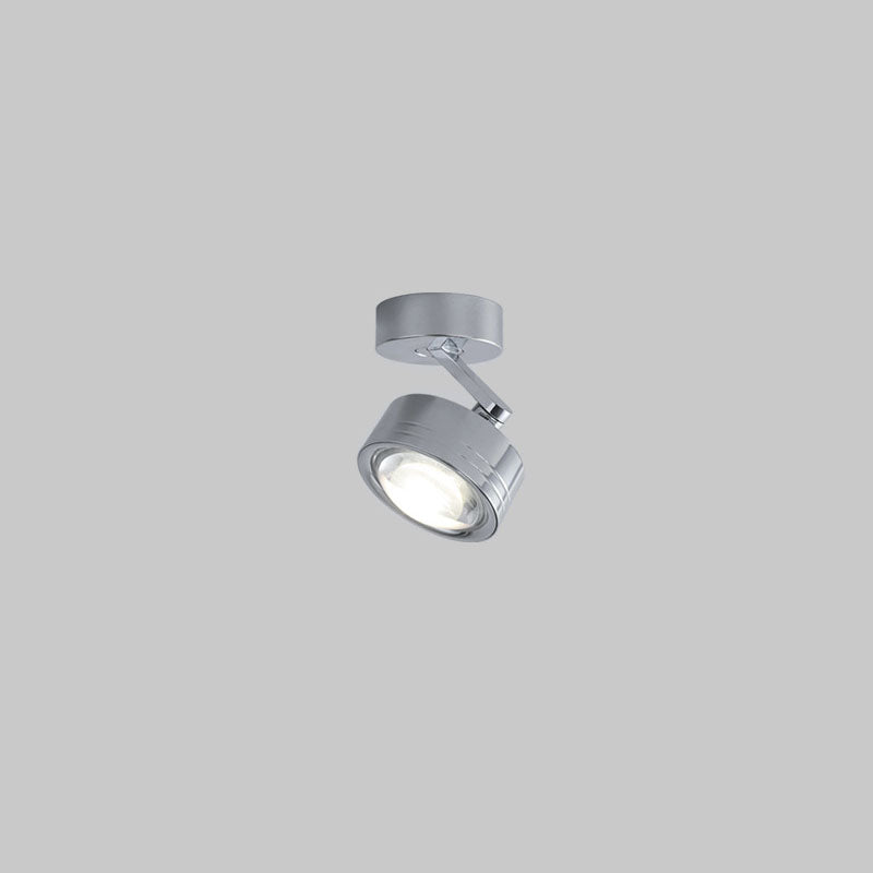 Contemporary Industrial Aluminum Cylinder LED Spotlight Wall Sconce Lamp For Bedroom