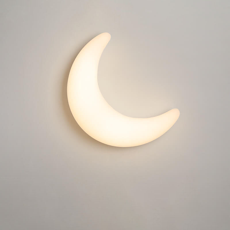 مصباح حائط LED بتصميم قمري حديث ومبتكر من الأكريليك