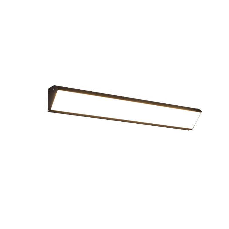 Modern Minimalist Aluminum Acrylic Waterproof Long Outdoor Indoor LED Wall Sconce Lamp
