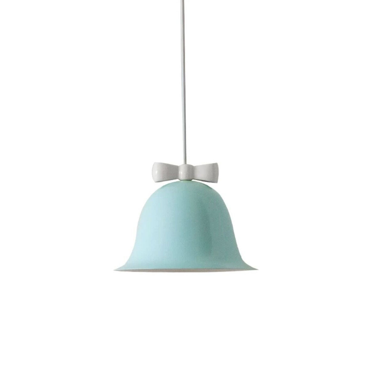 Modern Minimalist Bow Bells Iron 1-Light Pendant Light For Bedroom