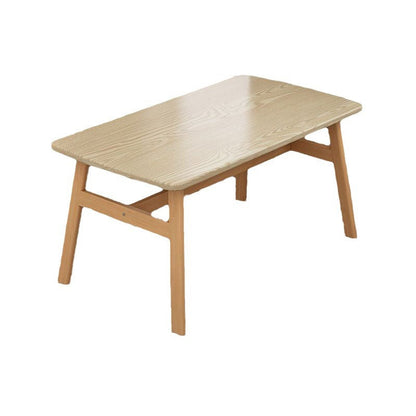 Modern Minimalist Rectangular Medium Density Fiberboard Iron Dining Table For 4 Seats