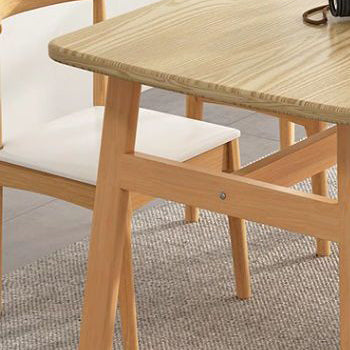 Modern Minimalist Rectangular Medium Density Fiberboard Iron Dining Table For 4 Seats