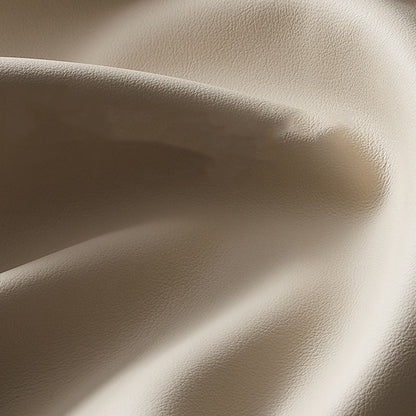 Modern Simplicity Microfiber Leather Stainless Steel Sponge Square Wraparound Dining Chair Backrest Armrest For Dining Room