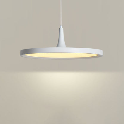 Modern Minimalist Hardware Aluminum Flying Saucer LED Pendant Light For Dining Room