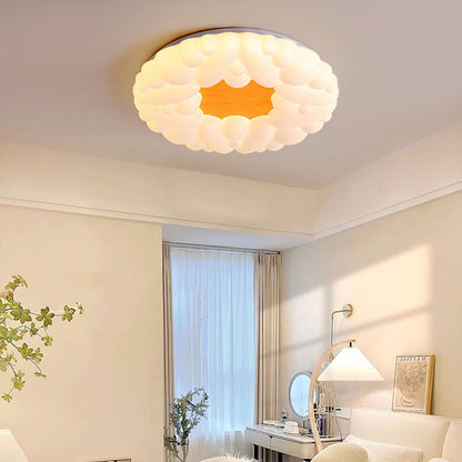 Scandinavian Modern Minimalist Acrylic Children's LED Flush Mount Ceiling Light
