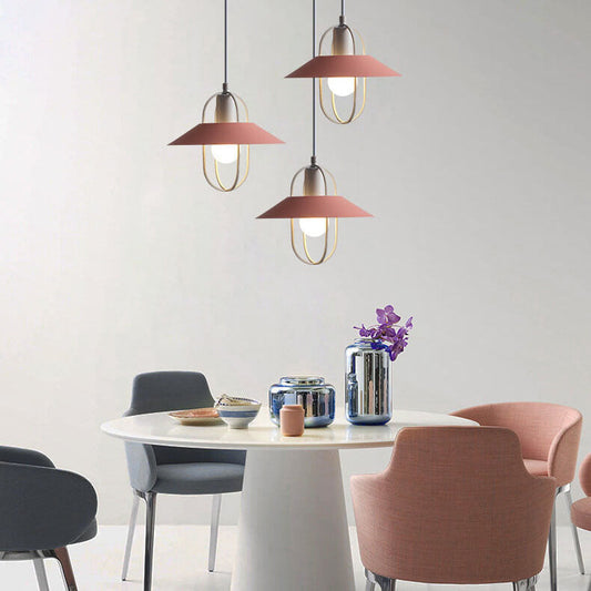 Modern Minimalist Iron 1-Light Pendant Light