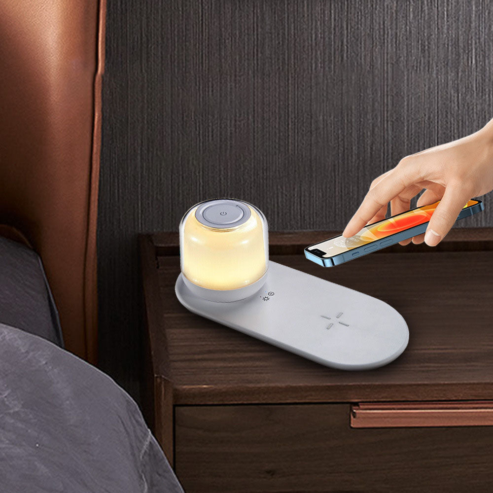 Creative Multifunctional Separate Magnetic Touch Infinitely Dimmable LED Night Light Table Lamp