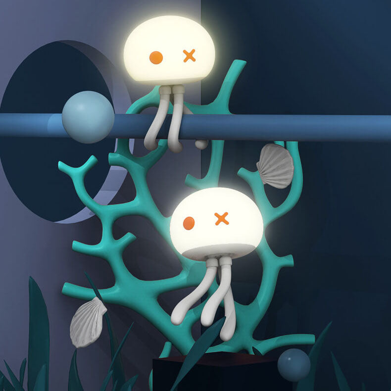 Creative Jellyfish Silicone LED Night Light Table Lamp