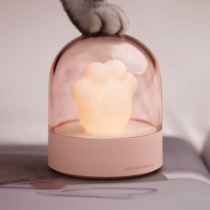 Creative Cartoon Cat Claw LED Eye Protection USB Night Light Table Lamp